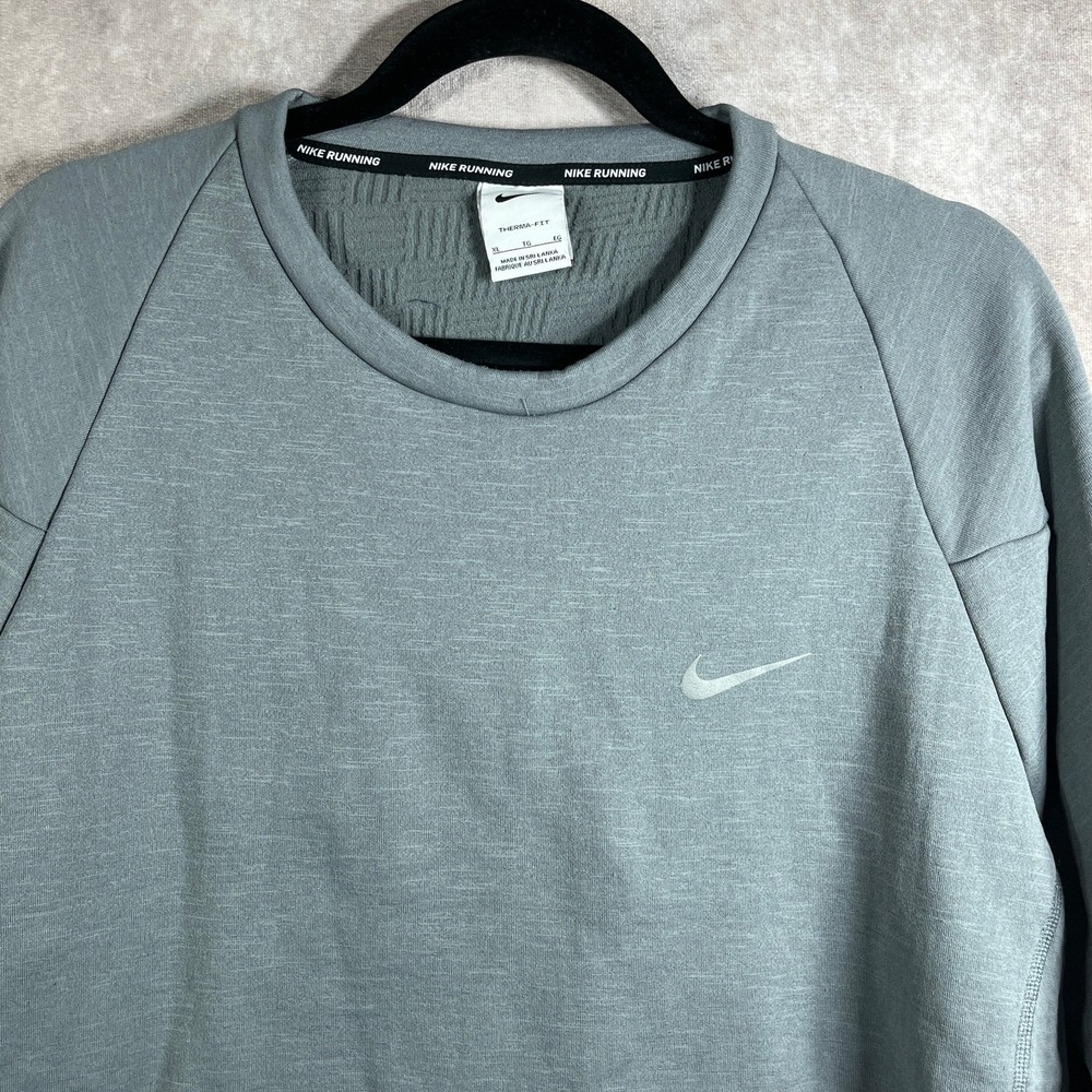 Nike‎ Element Therma-FIT Repel Running Sweatshirt Womens XL Gray Fleece Active